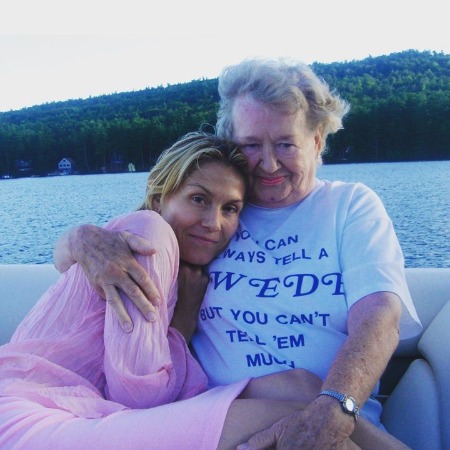 Karen Sillas with her mother Janet Sillas. 